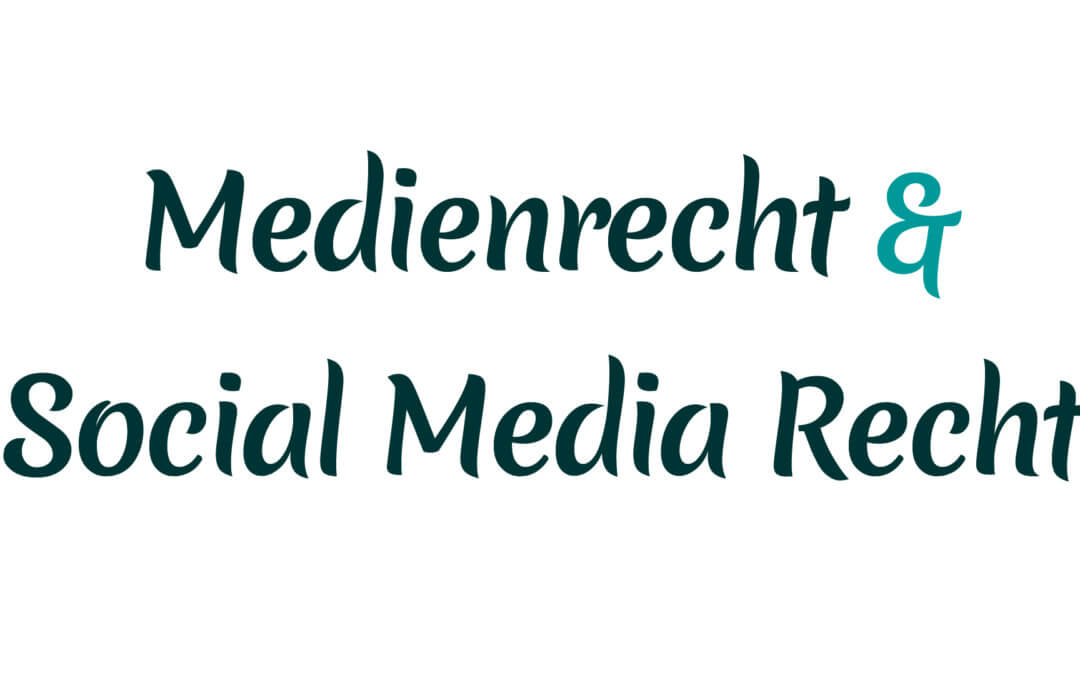 Medienrecht und Social Media Recht mit Heike Mareck